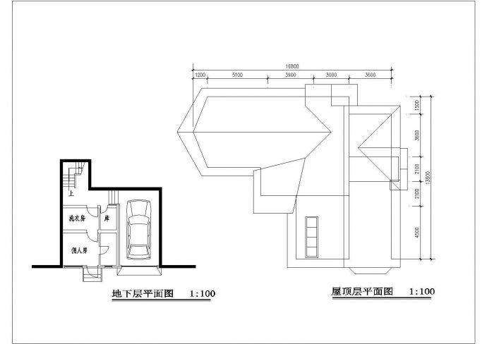 342平米别墅建筑设计施工图_图1
