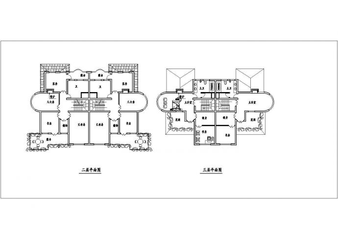 三层度假别墅完整建筑设计施工图_图1