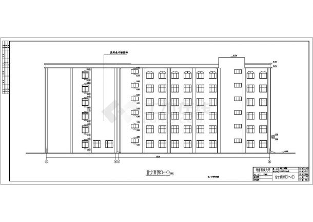 本科毕业设计商务会馆建筑结构设计图纸-图二