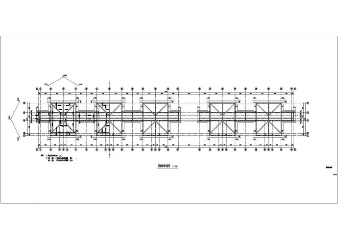 某地七层异形柱框架结构住宅结构方案图_图1