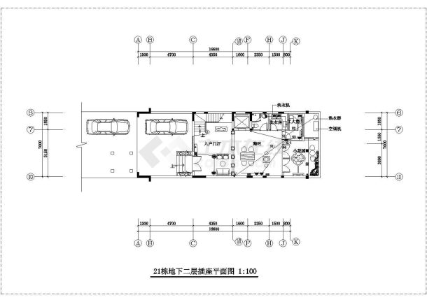 某地地下一层地上二层欧式别墅装饰设计施工图-图一