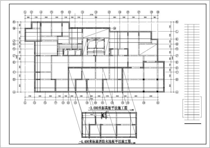 某33层纯剪力墙高层住宅结构设计图_图1