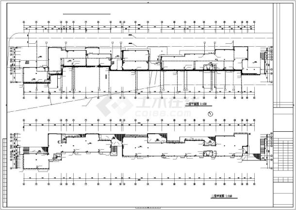 二层沿街商业建筑给排水施工图-图二