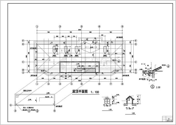 花园小区安置房建筑设计图纸-图二