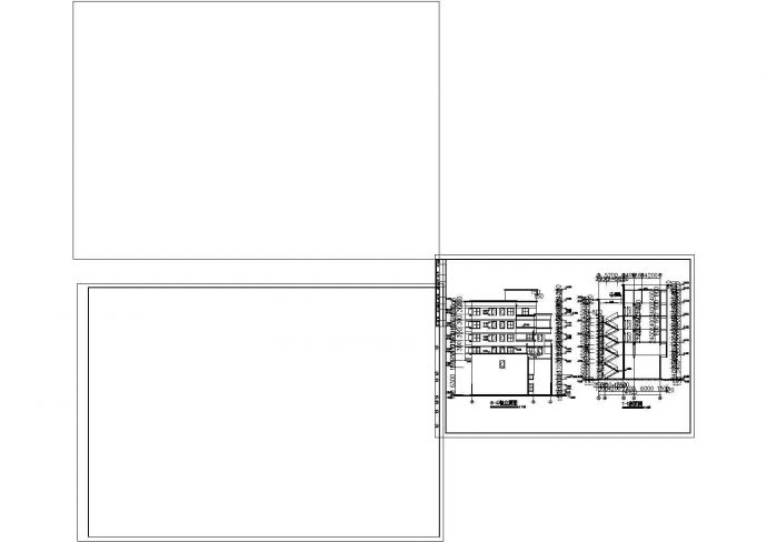 某区住宅建筑施工图纸（共12张）_图1