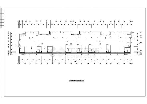 [河南]住宅小区建筑给排水施工图纸-图一