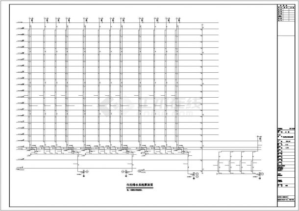 [四川]二十二层商业住宅建筑给排水施工图纸-图二
