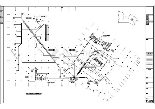 [滁州]商业广场电气施工图纸-图二