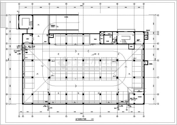 某地上三层会所建筑给排水施工图纸-图二