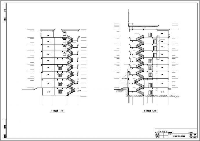 某地区高层住宅楼建筑设计详细图纸_图1