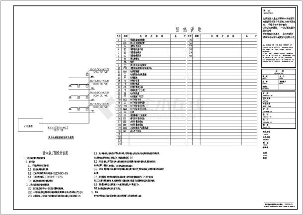 一套电子厂强电cad施工图（共10张）-图一