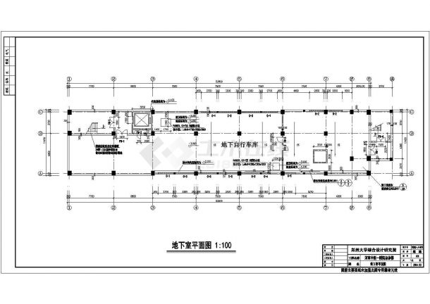 河南某医院建筑设计方案CAD图-图二