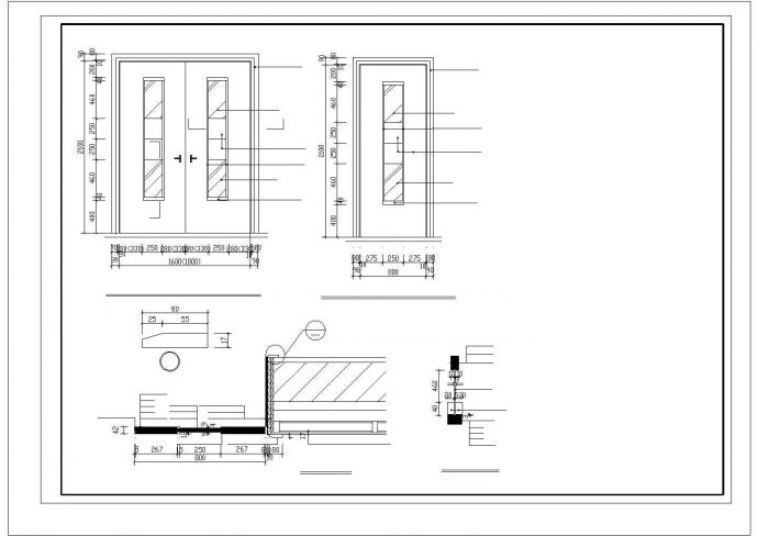 报告厅CAD设计施工图_图1