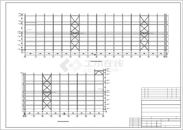 [英汉]印度某电厂建筑结构图-图二