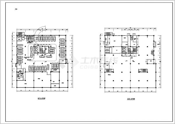 某四星级大酒店建筑cad设计方案图-图一