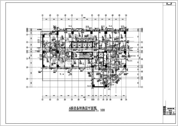 [重庆]某46层超高层住宅给排水设计图-图一