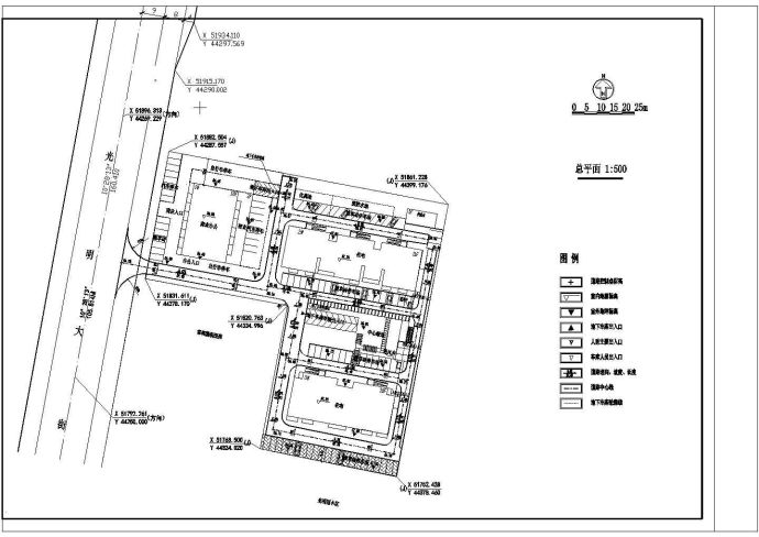 邯郸市某小区住宅全套给排水施工图_图1