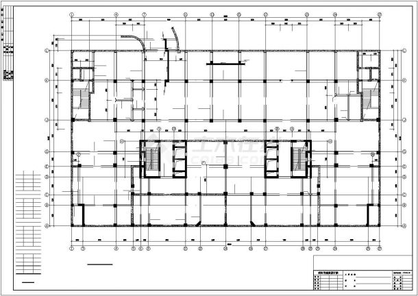 某22层商住综合办公楼结构设计图-图二