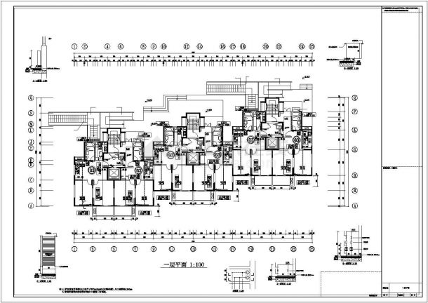 小高层住宅楼采暖系统设计施工图-图二
