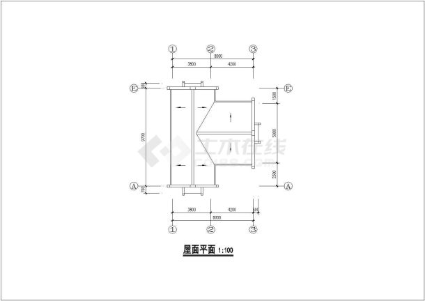 某新农村住宅别墅建筑方案图带效果图-图一