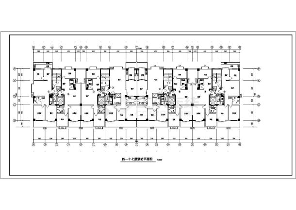 [孝义]某十七层商住两用楼电气图纸-图二