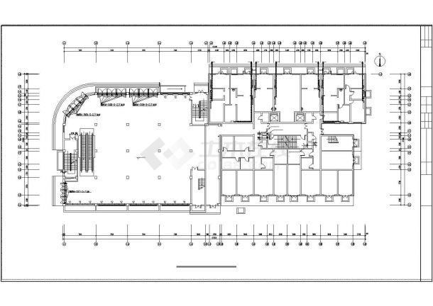 17层商业住宅项目散热器采暖系统设计施工图-图二