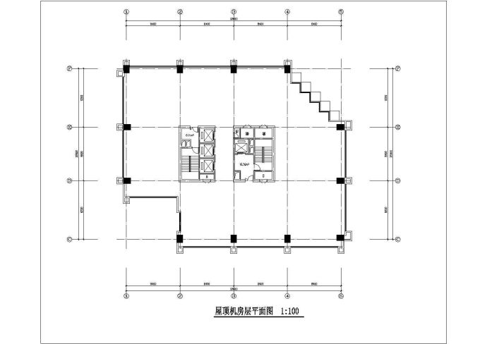 某高层写字楼建筑设计施工图_图1