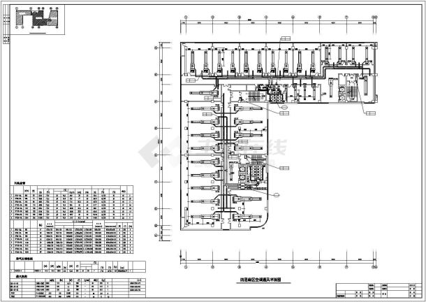 商业广场及活动中心空调通风防排烟系统设计施工图-图二