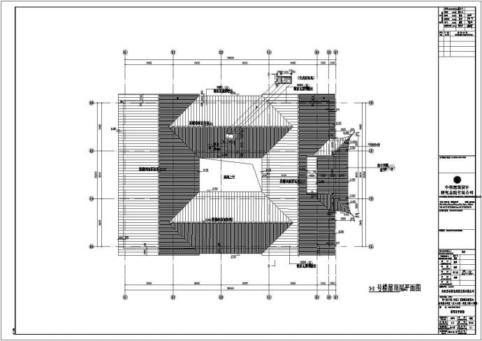 [武汉]两层古典风格框架结构综合性商业建筑施工图_图1