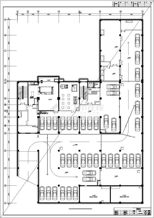 一栋18层的综合类酒店电气设计施工图-图一