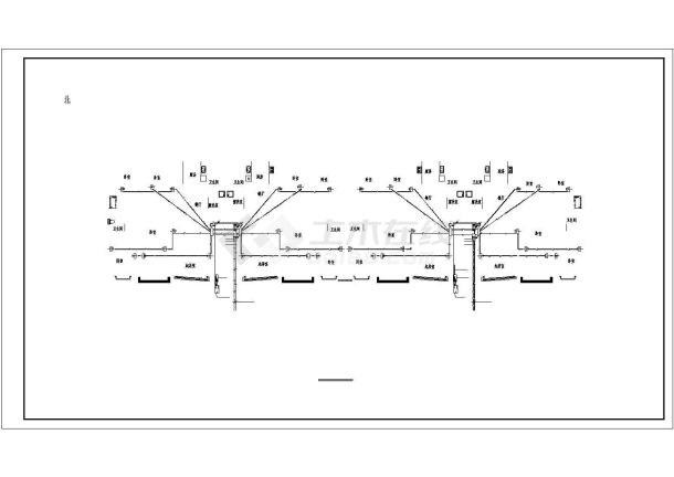 某地六层住宅电气系统CAD详图-图二