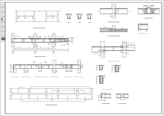 山东某房地产公司框架结构综合楼施工图纸_图1