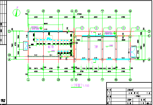 泵站泵房配电房设计图(小而精)_图1