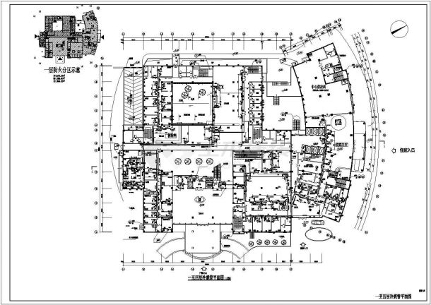 [江西]小型高层医院建筑空调系统设计施工图-图二
