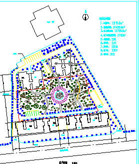 海口市迎宾花园（全套建筑方案设计说明、效果图、CAD）-图二