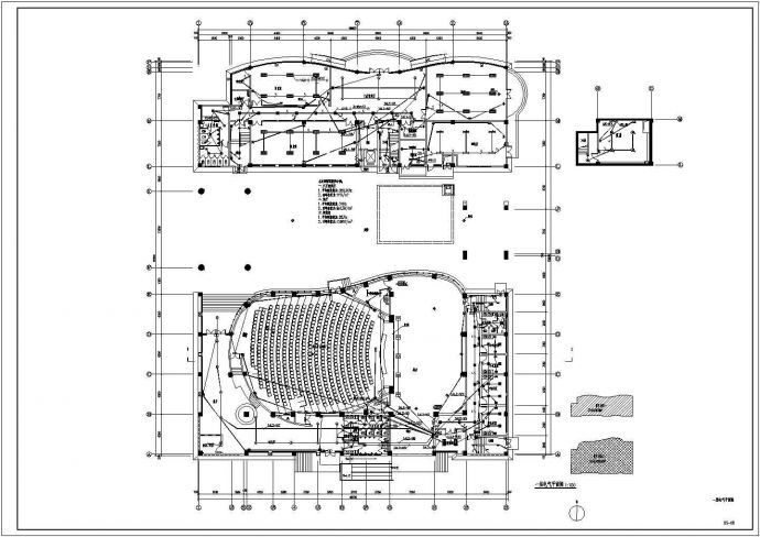 一栋4层的综合类多层建筑电气设计施工图_图1