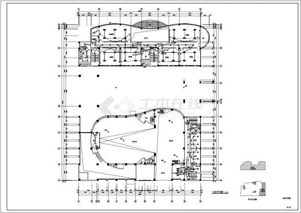 一栋4层的综合类多层建筑电气设计施工图-图二