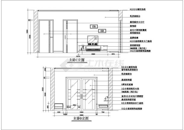一自治区住宅房装修结构规划详图-图二