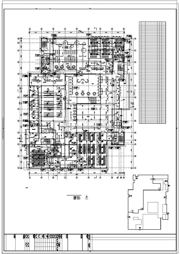 [安徽]规划设计场馆建筑空调通风系统设计施工图-图二