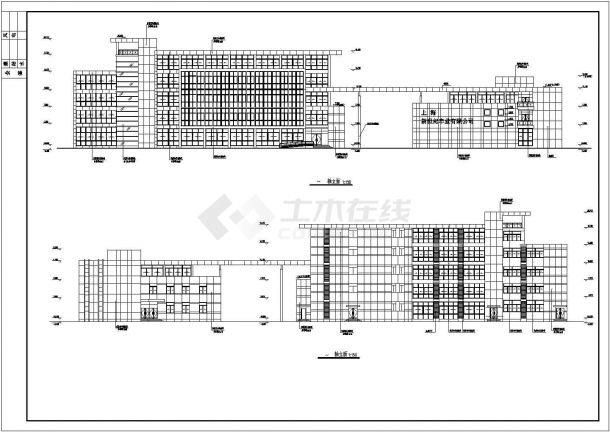 某新建厂房建筑设计方案图（共7张）-图一
