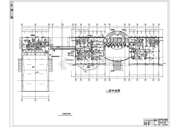 保定市某工业园办公楼空调制冷课程设计-图二