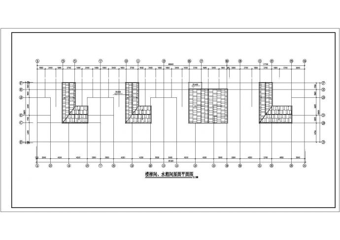 建筑4楼给排水施工图集_图1