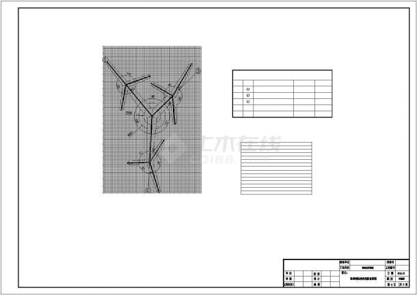 天空树造型钢柱施工图（含3d3s计算书）-图一