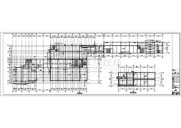 [安徽]1.8万平米中学教学楼给排水施工图（太阳能热水）-图一