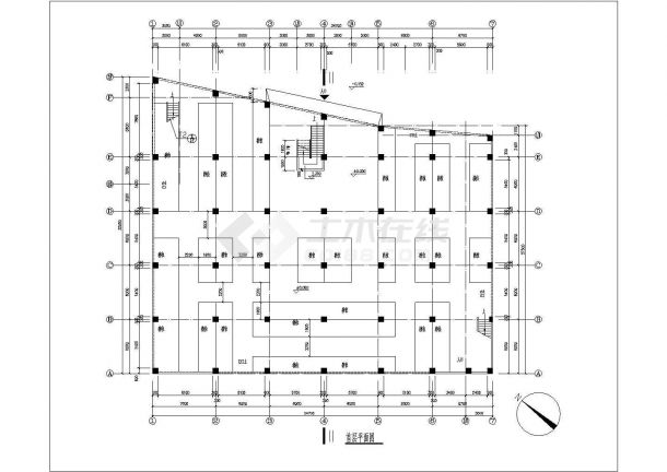 某商场工程CAD建筑图纸-图一