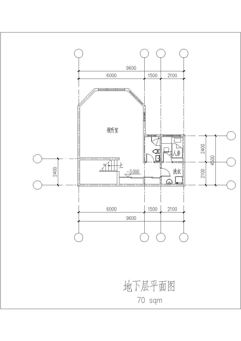 某二层小别墅建施图附效果图