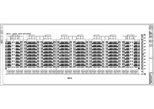 某地10层框架结构住宅楼建筑设计施工图-图二