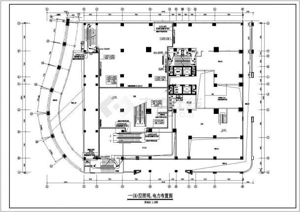 一栋25层的综合楼电气设计施工图（强电）-图二