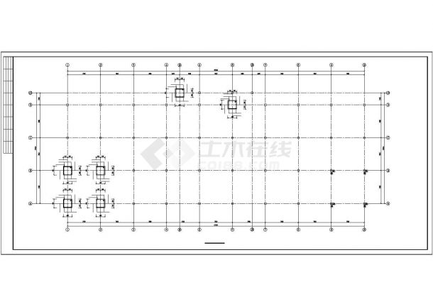 某大型制剂车间结构CAD图纸-图二