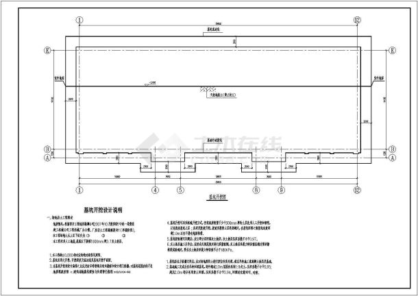 某地二层砖混结构办公楼结构施工图-图一